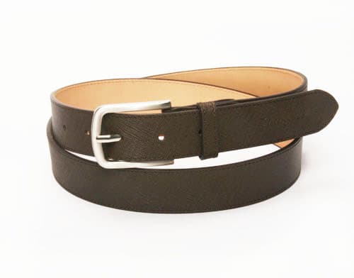 men_s brown leather cowhide belt